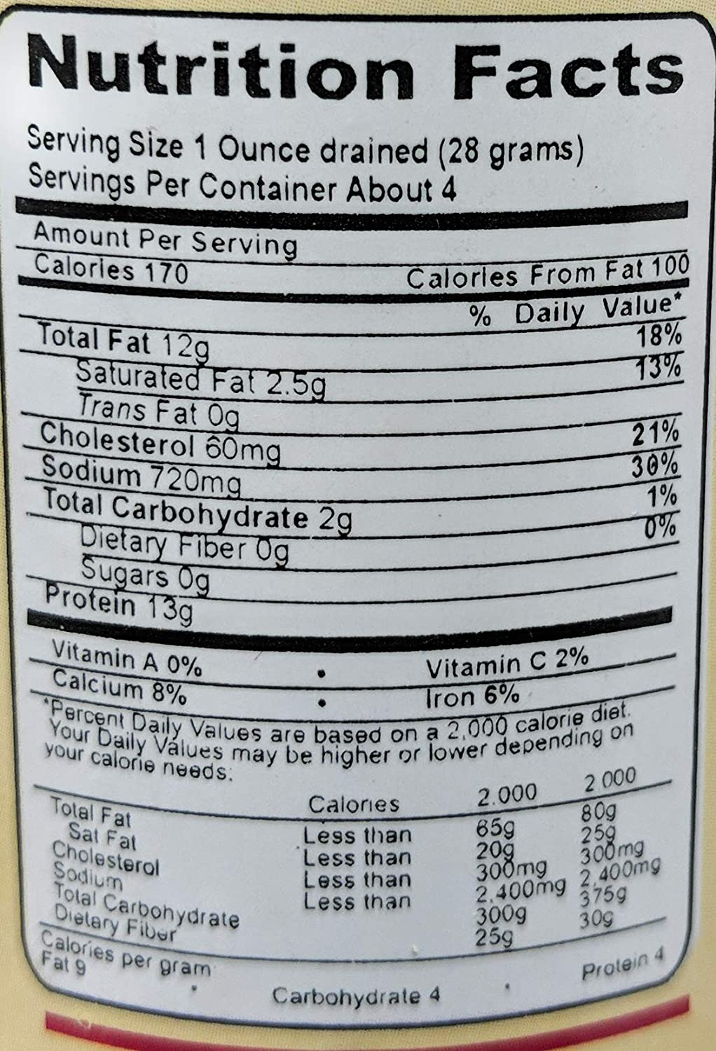 Leony's 8 OZ All-Natural Bottled Tuyo - Dried Herring in Oil with Vinegar and Garlic