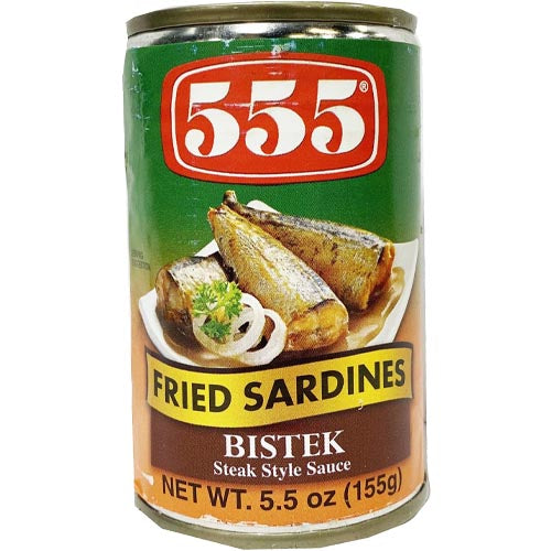 555 Fried Sardines with Steak - Style Flavor Sauce