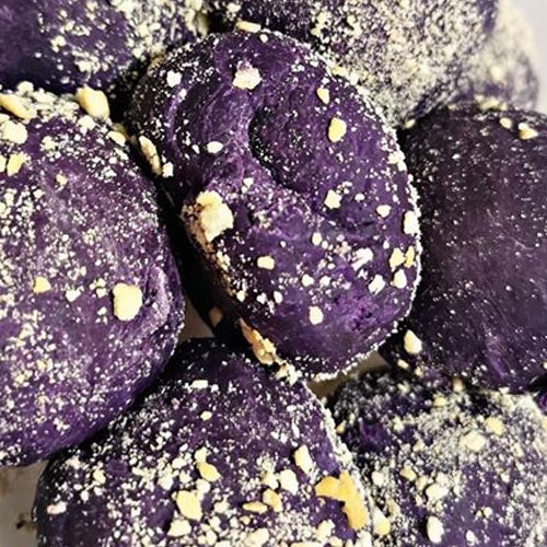 Limited Offer! 10-Piece UBE Cheese Pandesal from Kagat Bakery - A Tasty Filipino Breakfast Bread