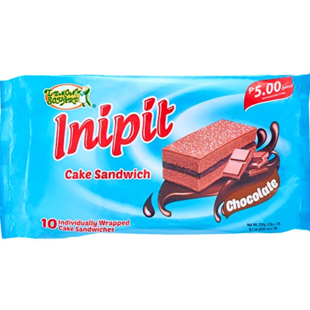 Hot Deal! 10-Pack 230G Chocolate Lemon Square Cake Sandwich