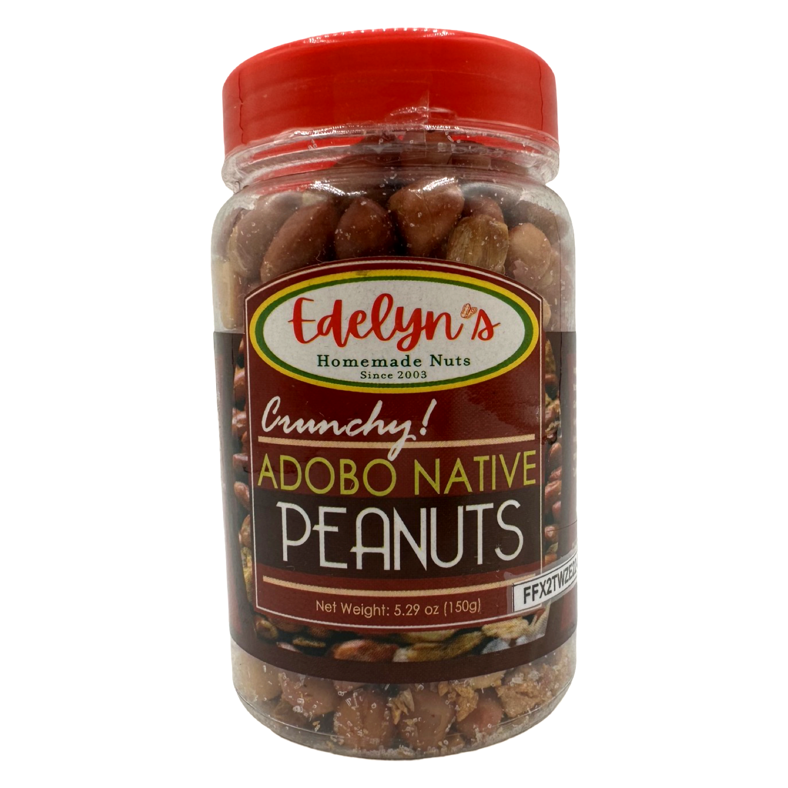 Edelyn's Delicious Homemade Adobo - Flavored Native Peanuts, 150 G for a Tasty Treat