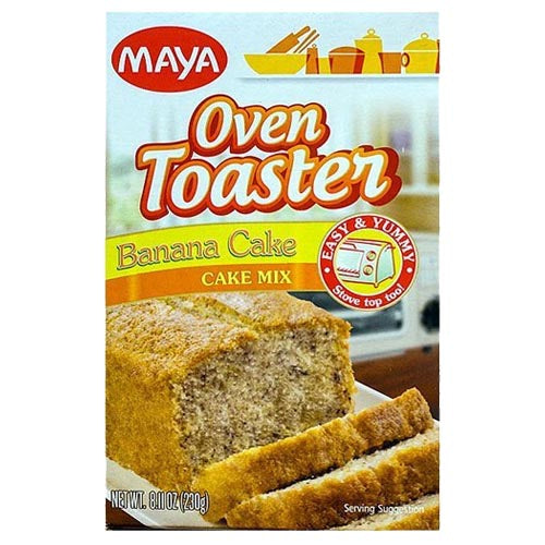 Maya Oven Toaster Banana Cake Mix - 230 G - Great for Quick Baking