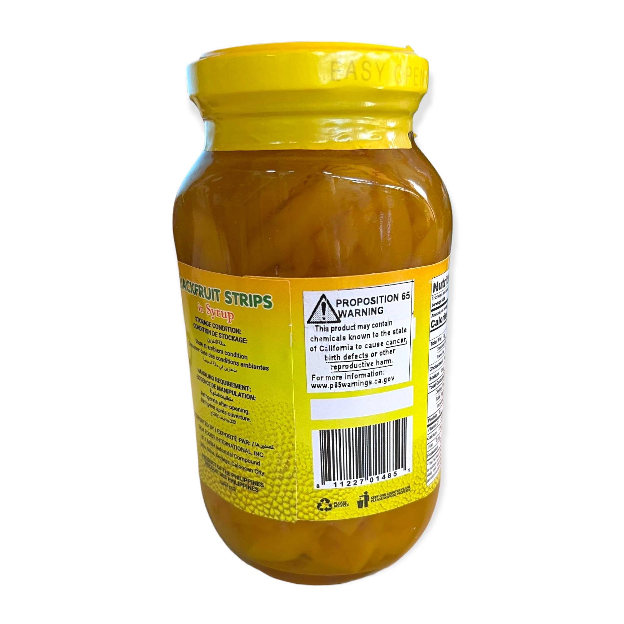 Delicious Buenas Jackfruit Strips in Syrup - 12 OZ for Tropical Fruit Lovers