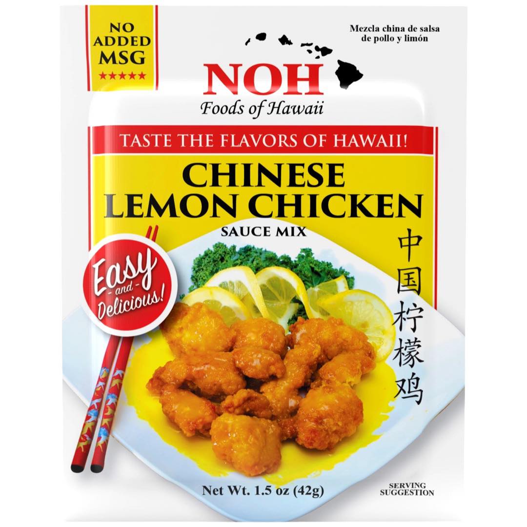 Hot Deal! NOH Hawaii Chinese Lemon Chicken Sauce Mix - 42g Packet