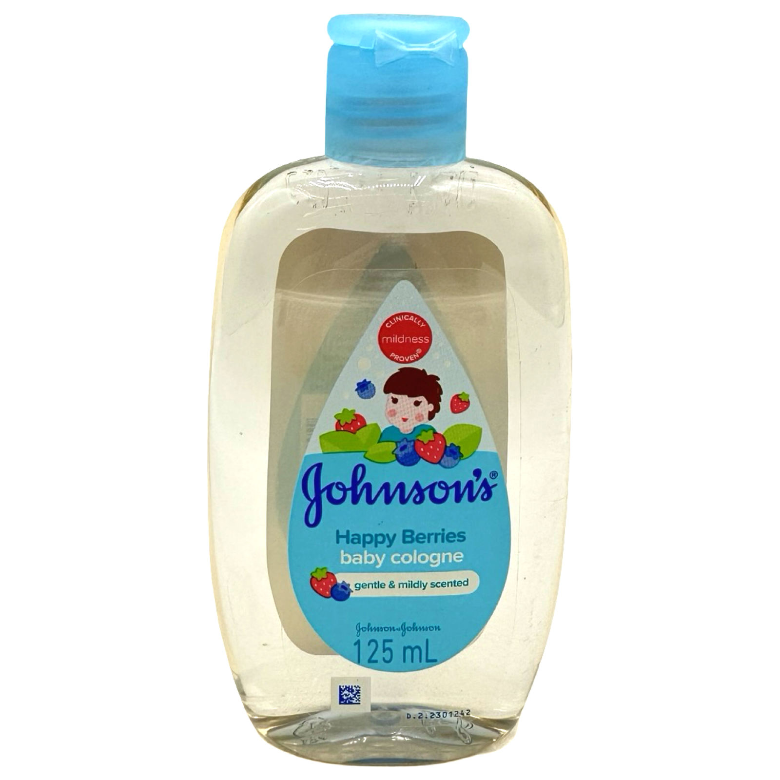 Johnson's Happy Berries Gentle Baby Cologne - 125 ML for All - Day Freshness