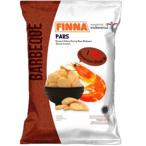 Finna Pars 1.41 OZ Barbeque - Flavored Shrimp Crackers