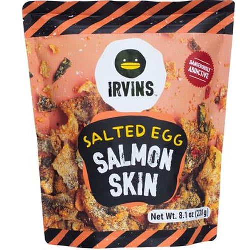 Irvins Premium Salted Egg - Flavored Salmon Skin Snack