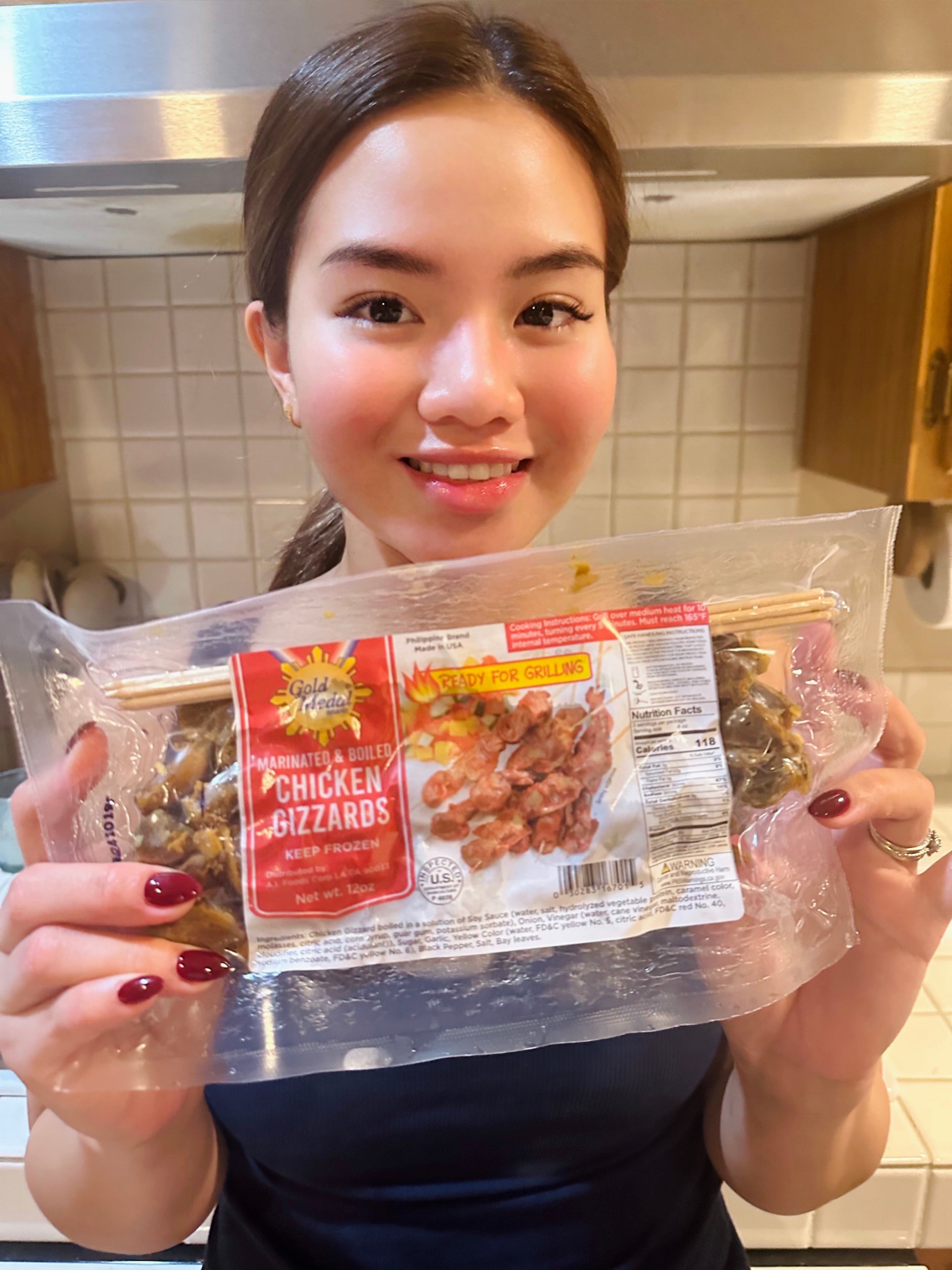 Gold Medal Marinated & Boiled Chicken Gizzards - Perfect for Grilling, 12 OZ Pack