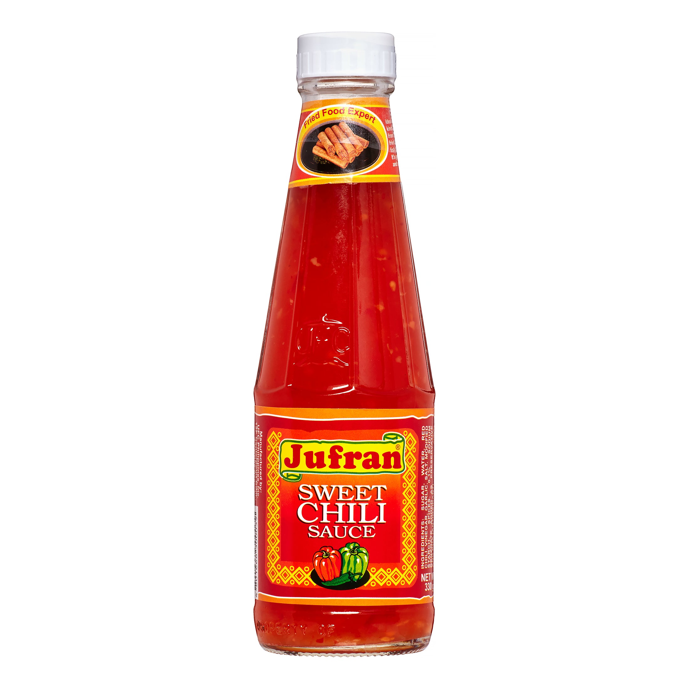 Jufran Sweet Chili Sauce - 12 OZ - Popular Condiment for Asian and Other Dishes