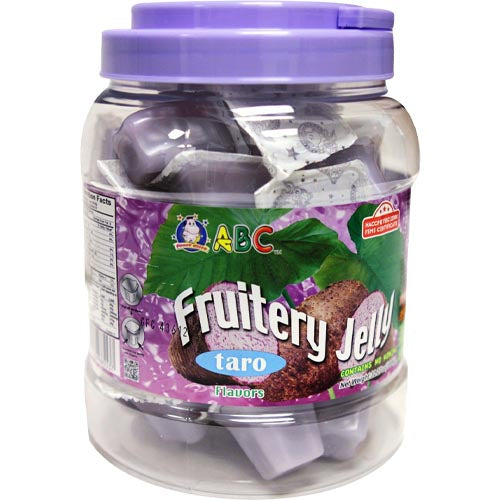 Delicious Taro - Flavored Fruitery Jelly by ABC, 1000 G