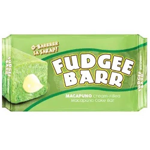 Rebisco Macapuno Cream Filled Cake Bars - 10 Pack (42 G) - Delicious Snack Offer