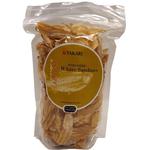 Special Offer! Takari Oven-Dried White Sardines - 125 G Pack for Filipino Cuisine