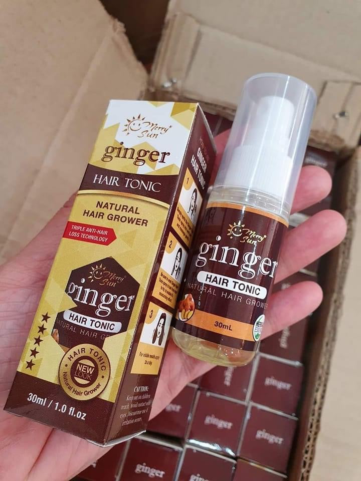 Merry Sun Ginger Hair Growth Spray - 30ml Special Offer