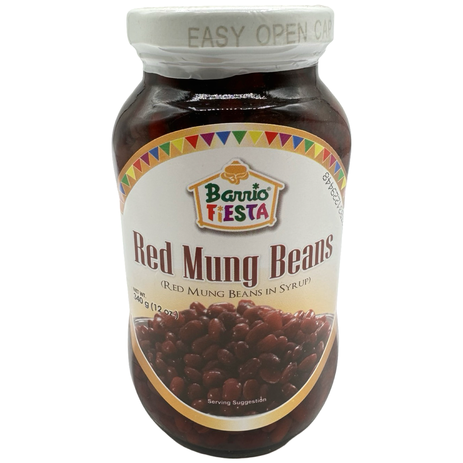 Barrio Fiesta Red Mung Beans in Syrup - 340 G (12 OZ) - Delicious & Nutritious