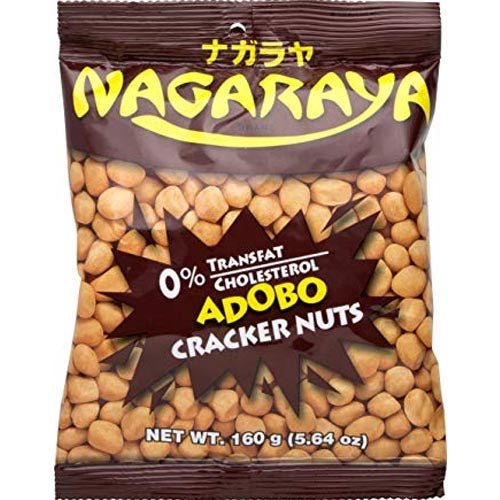 Nagaraya Adobo Cracker Nuts - 5.64 OZ | Tasty & Healthy Snack