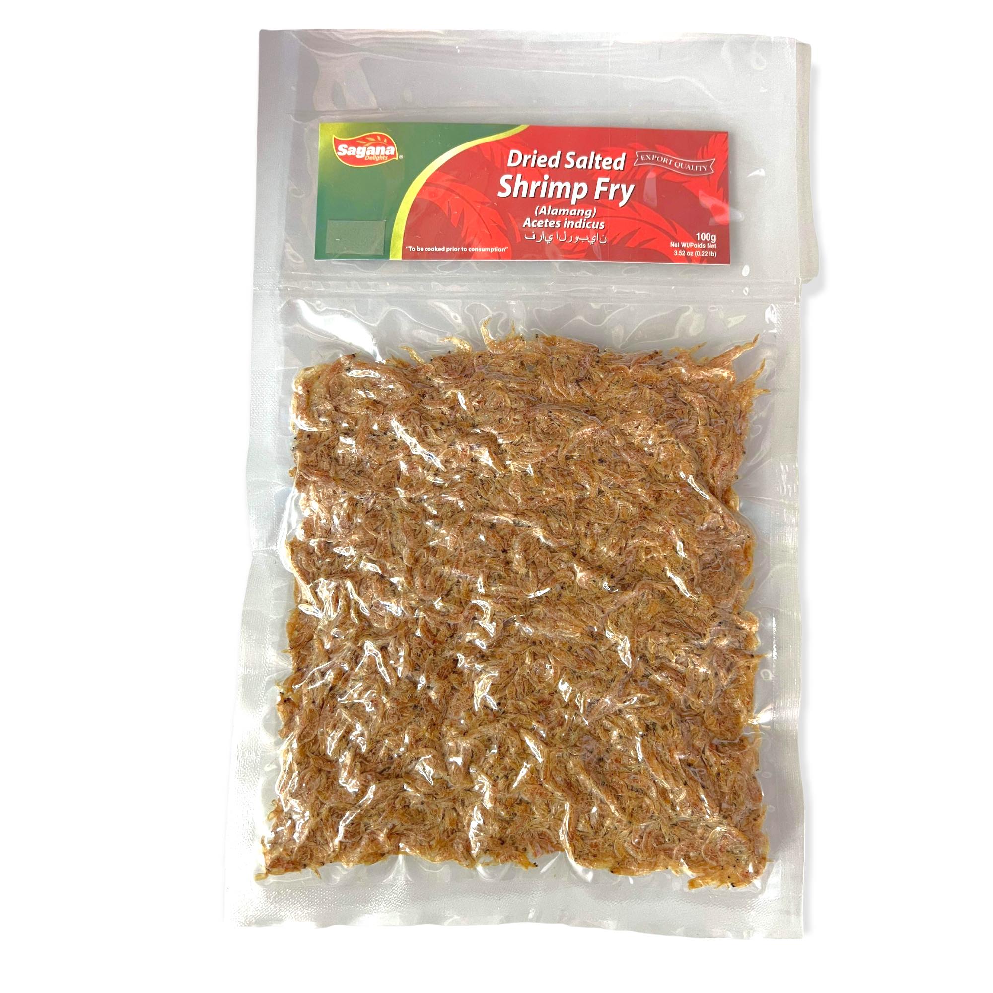 Sagana - 100 G Dried Shrimp Fry (Alamang) - Great Value Snack