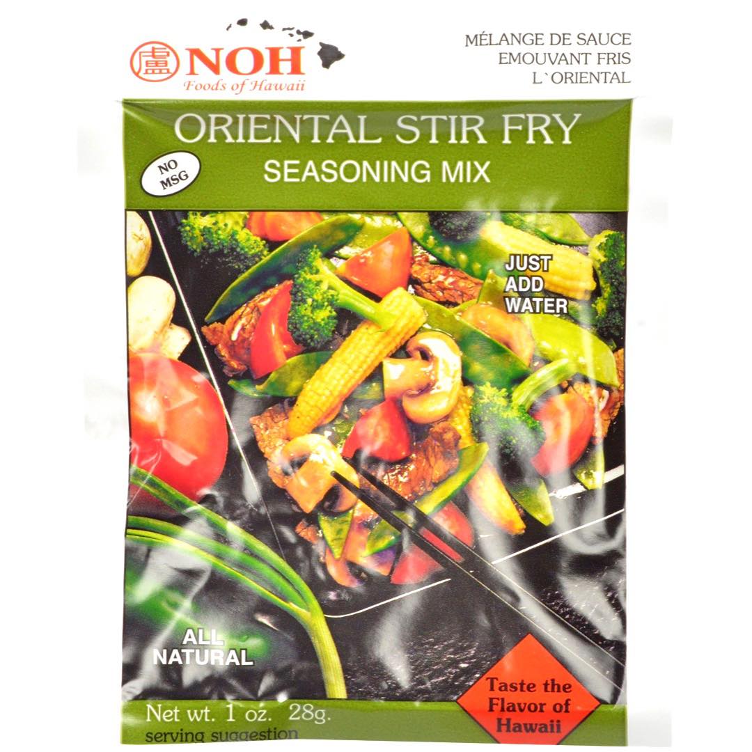 NOH - Oriental Stir Fry Seasoning Mix from Hawaii - 28 G - Delicious and High - Quality