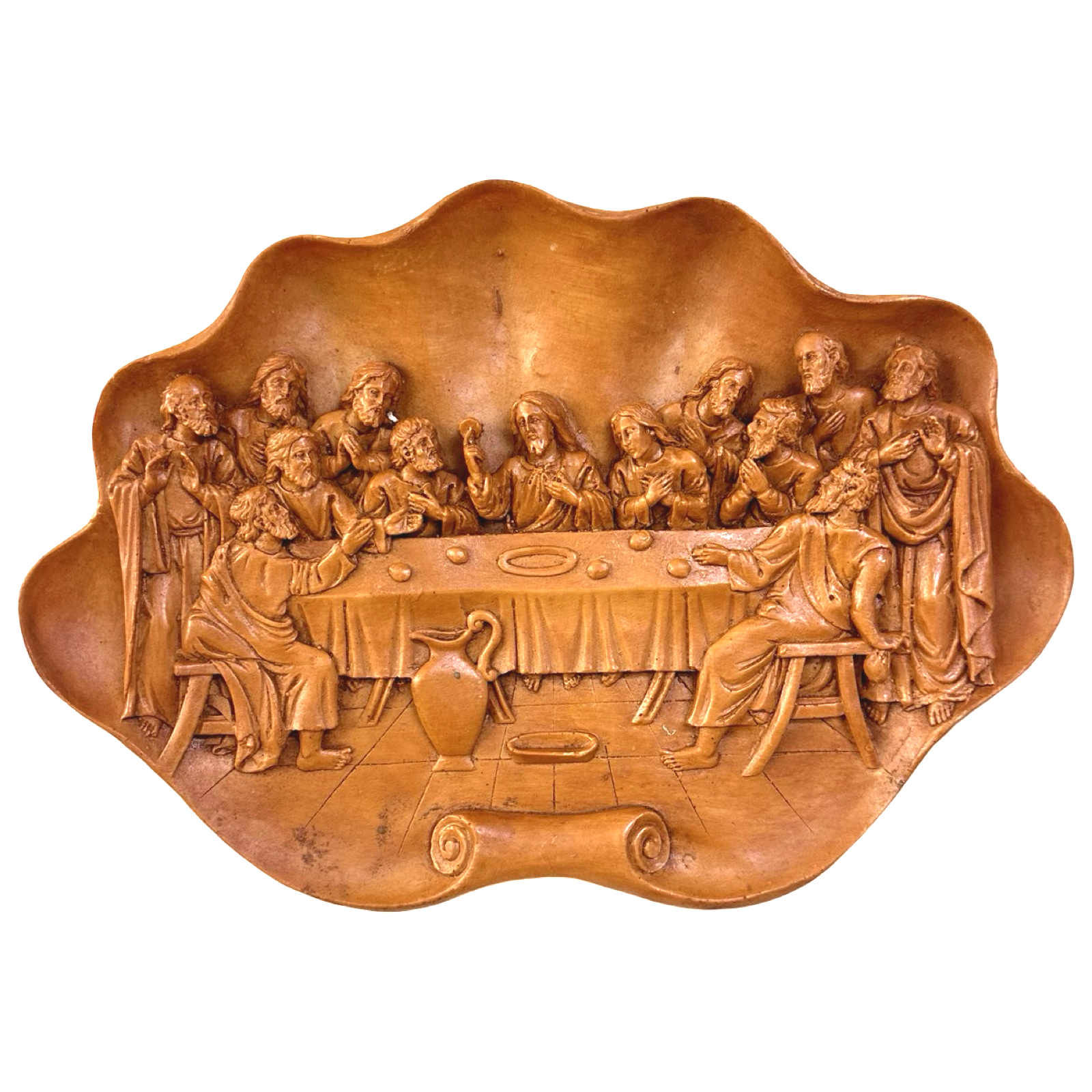 Hot Sale! 17x12 Inch Religious Figurine of The Last Supper - Exquisite Philippine Handicrafts