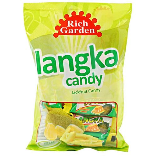 Rich Garden Jackfruit Candy - Delicious Tropical Treat, 20 Pieces, 120 G