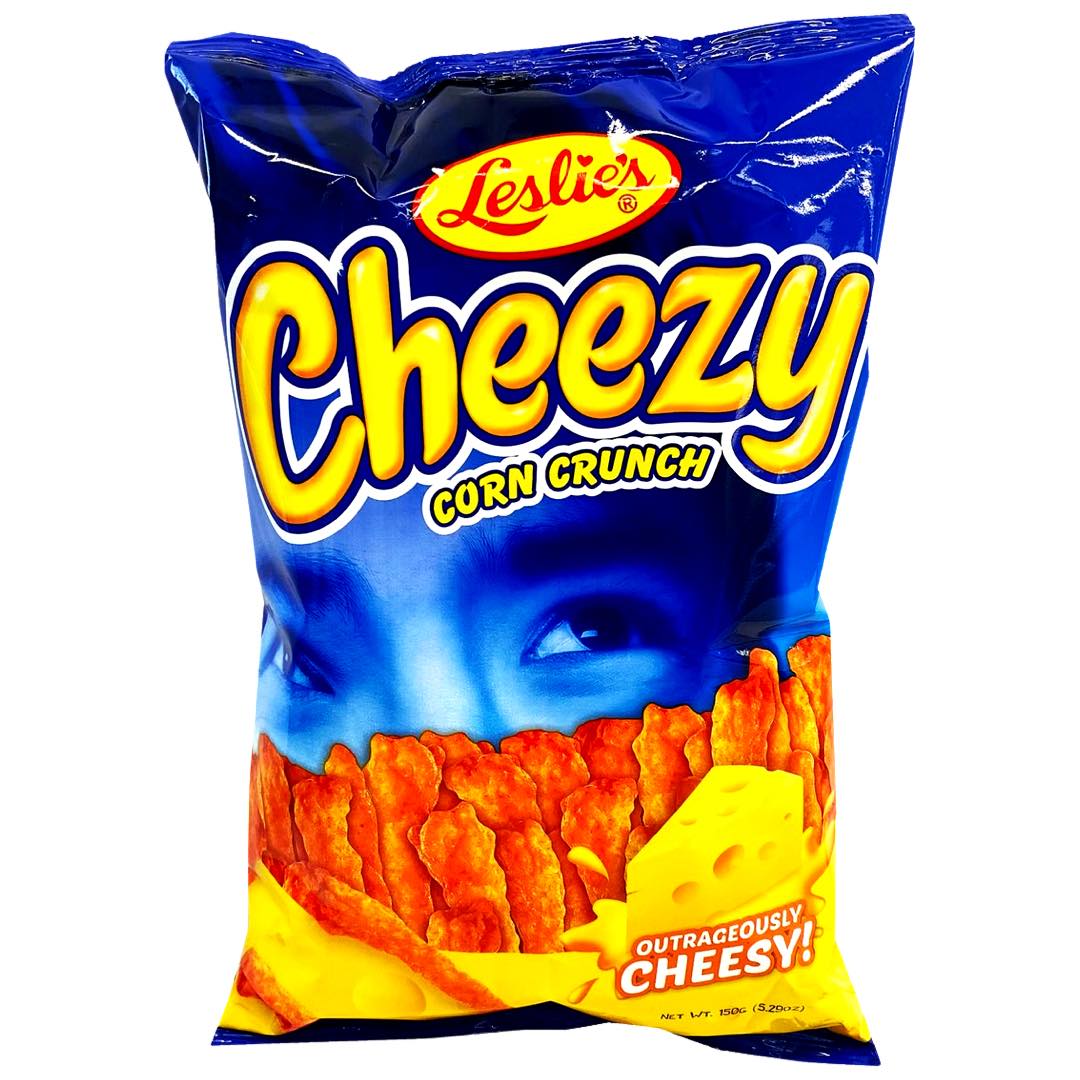 Leslie's Cheezy Corn Crunch - 150G - Tasty Snack Deal