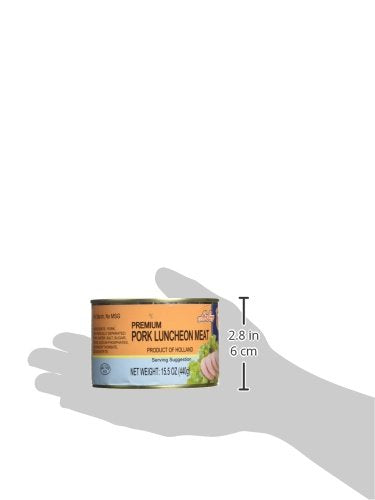 MaLing Premium Canned Pork Luncheon Meat - 15.5 OZ, Ideal for Quick Meals