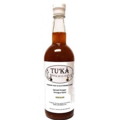 Tuka Regular Spiced Vinegar - 750 ML: A Must - Have Dipping Sauce for Filipino Delights