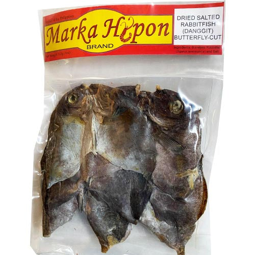 Marka Hipon - 4 OZ Butterfly Cut Dried Salted Rabbitfish (Danggit) - Great Deal!
