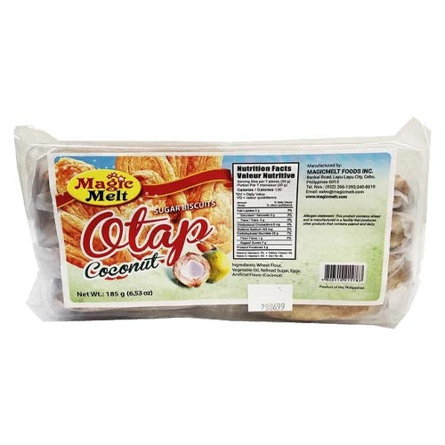 185G Delicious Magic Melt Coconut - Sugar Otap Biscuits
