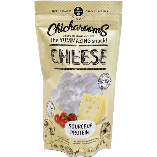 Chicharooms - 100G Cheese - Flavored Crispy Mushroom Chips