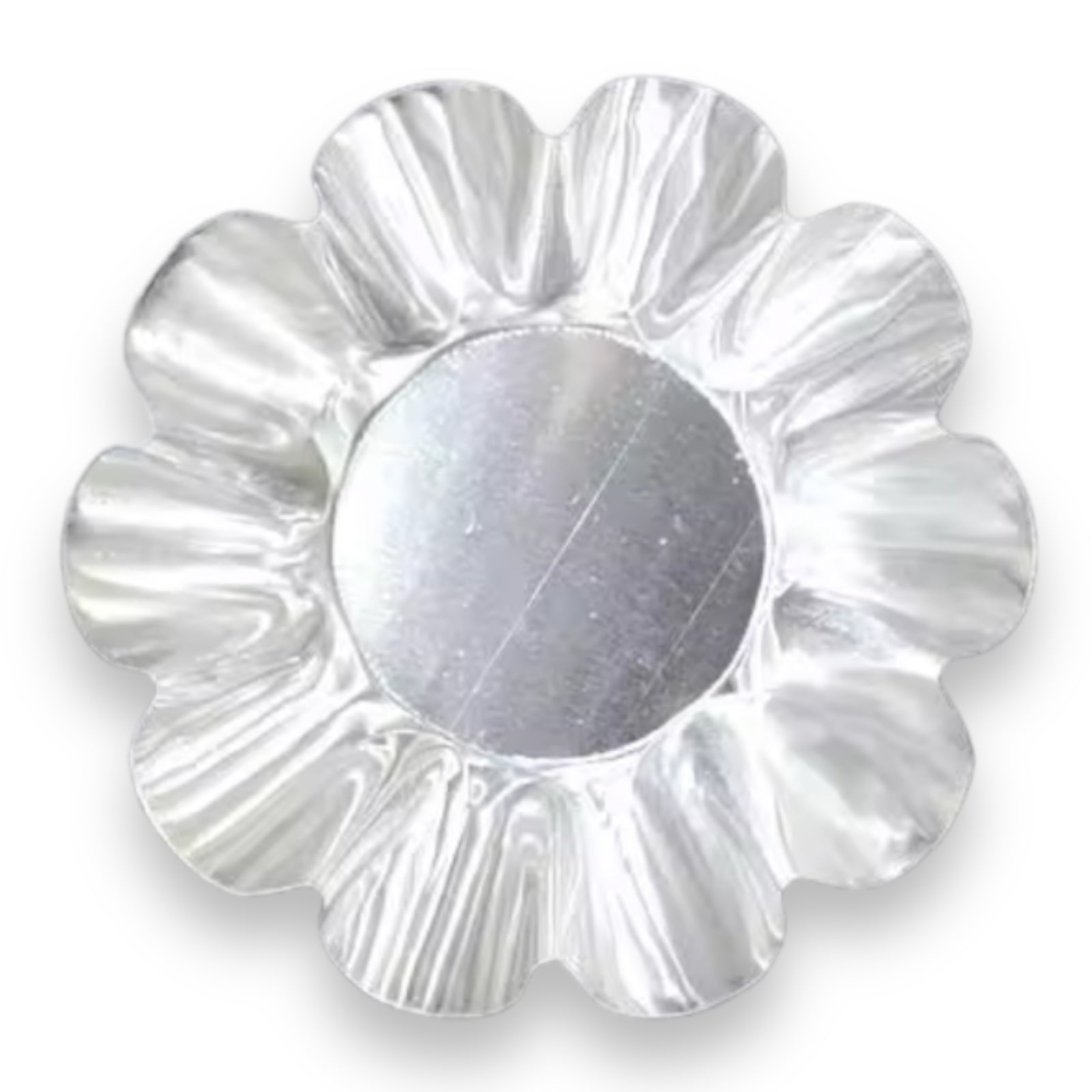 Set of 5 Stainless Steel Ensaymada / Puto Molders, 3.6 Inches