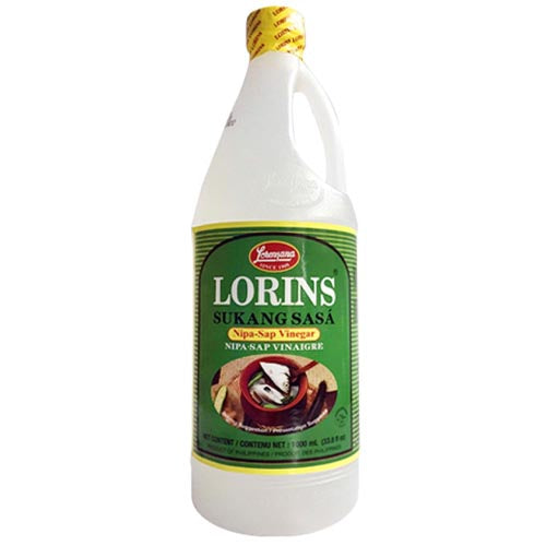 Lorins 1000 ML Sipa-Sap Vinegar - Halal Certified, Made in the Philippines