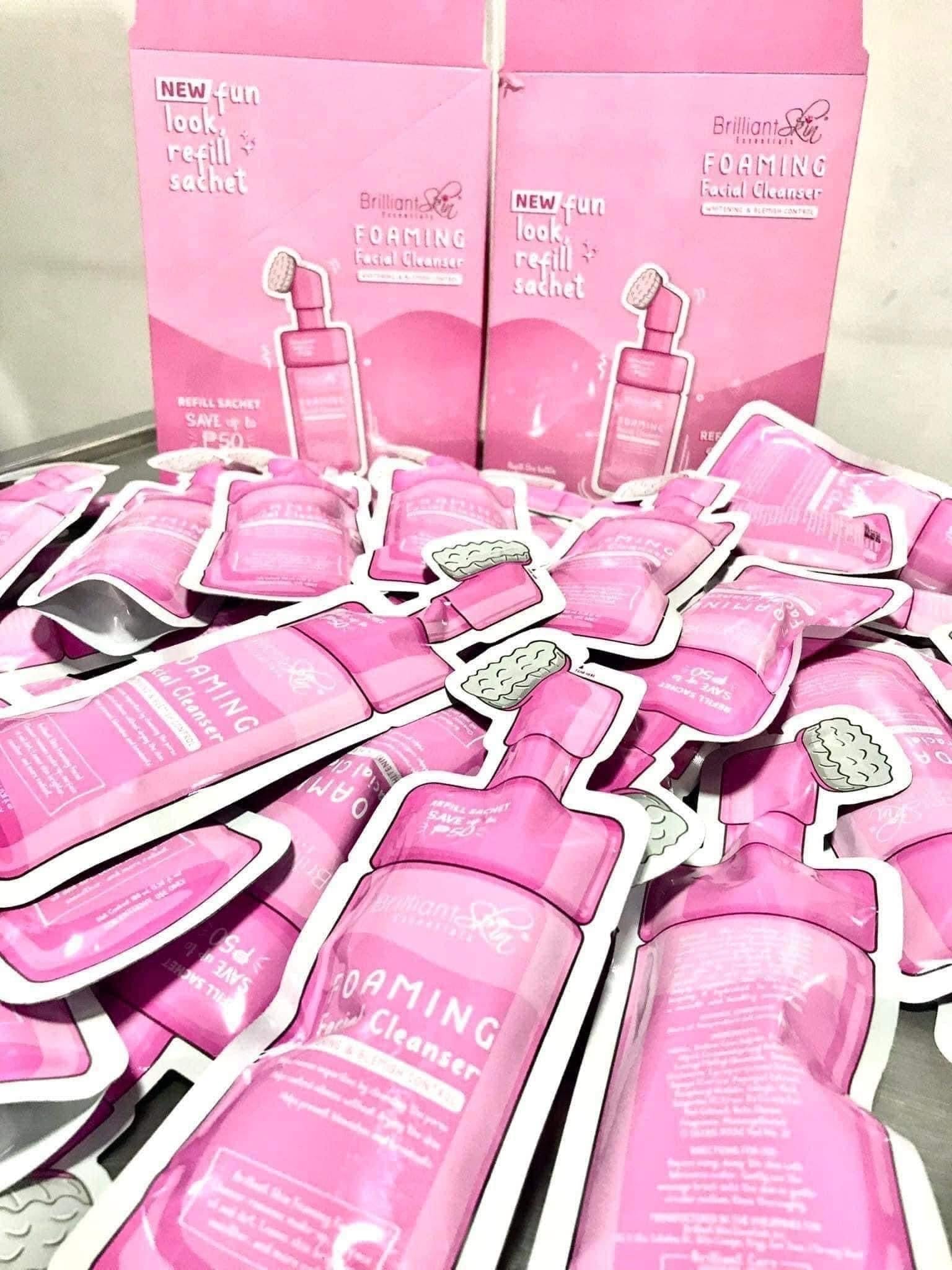 100 ml Refill Sachet of Brilliant Skin Foaming Facial Cleanser