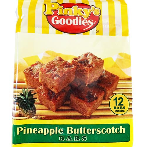 Pinky's Pineapple Butterscotch Treat Bars - 12 Pieces, 7.60 OZ