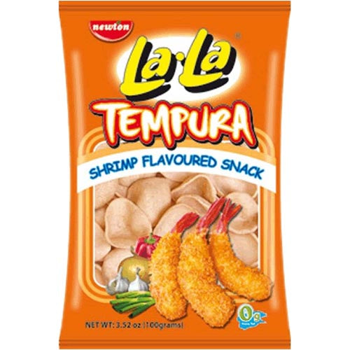 Get 100G La-La Tempura Shrimp Flavoured Snack Now!