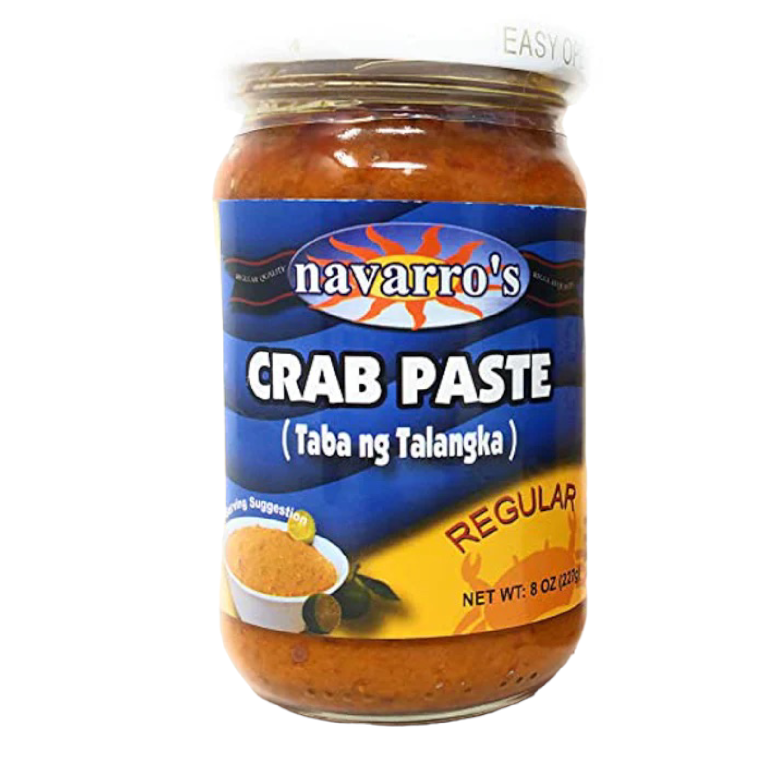 Navarro's Regular 8 OZ Crab Paste - Taba Ng Talangka Delight