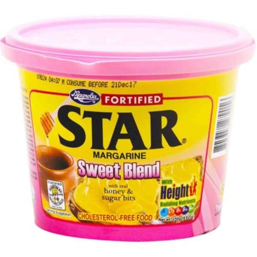 Hot Deal! 8.8 OZ Star Margarine Sweet Blend - Cholesterol Free Spread