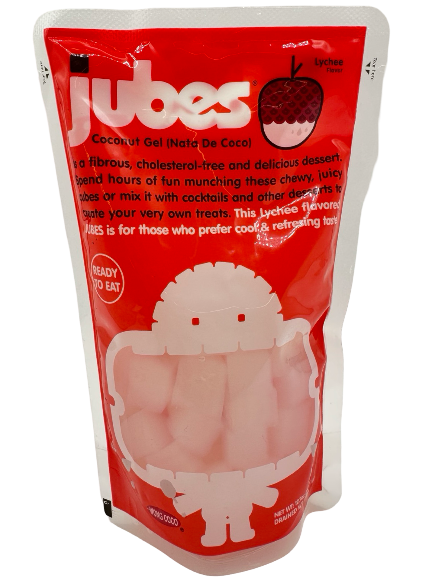 Hot Sale! 360G Lychee - Infused Coconut Gel Jubes