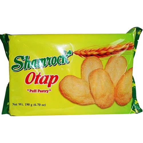 Delicious Shamrock Otap Puff Pastry - 190 G - Perfect for Baking