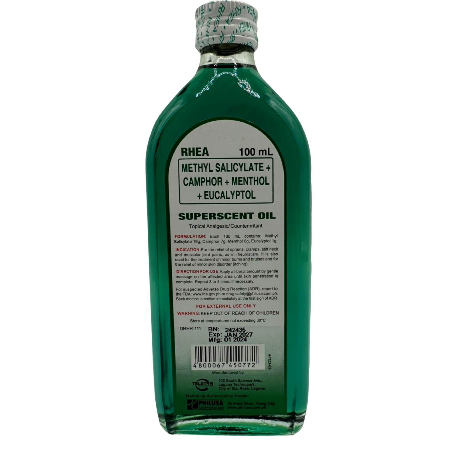 Rhea Superscent Luxury Oil - 100 ML