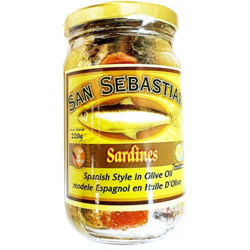 Get 230G San Sebastian Spanish-Style Spicy Sardines in Olive Oil Now!