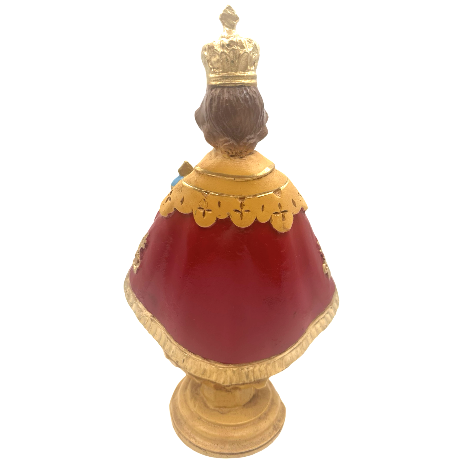 Limited-Time Offer! 12.5x7 inches Red Sto. Niño Praga 8 Religious Statue Figurine - Authentic Philippine Handicrafts
