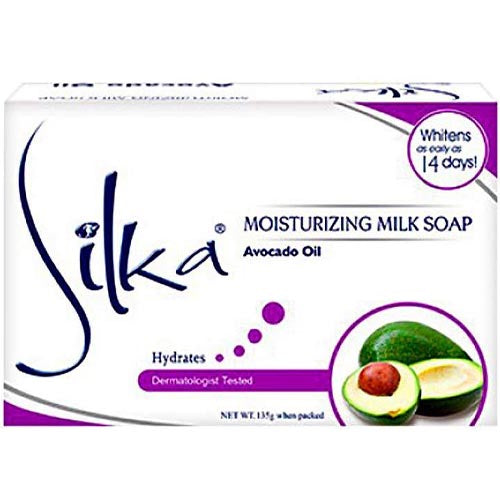Silka Avocado Oil Moisturizing Milk Soap - 135 G (Great Deal!)