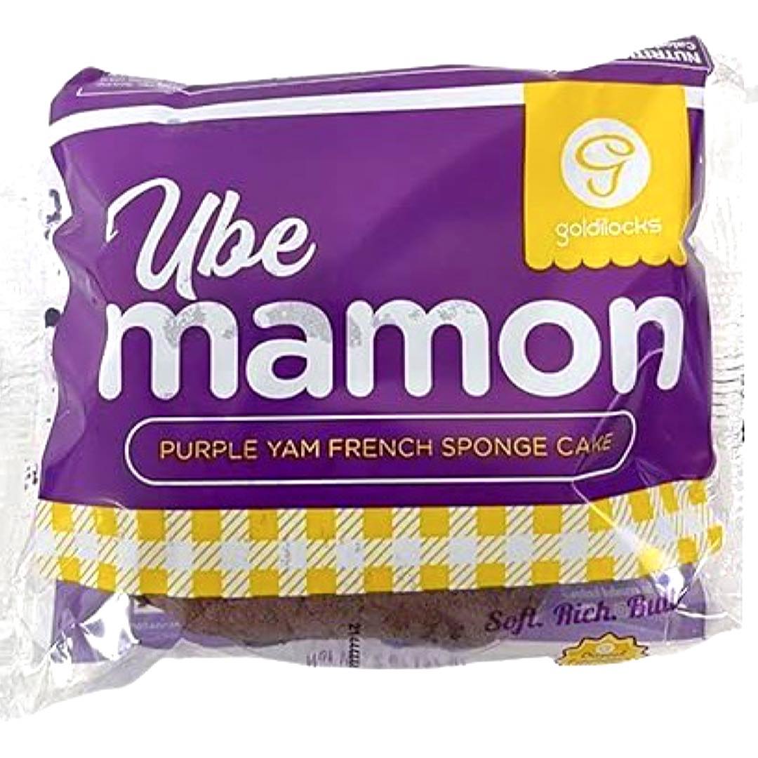 2 OZ Ube Mamon by Goldilocks - Delicious Filipino Bakery Treat