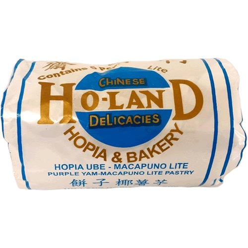 Ho-Land Frozen Purple Yam & Macapuno Lite Hopia Pastries - 5 Pieces, 8 OZ