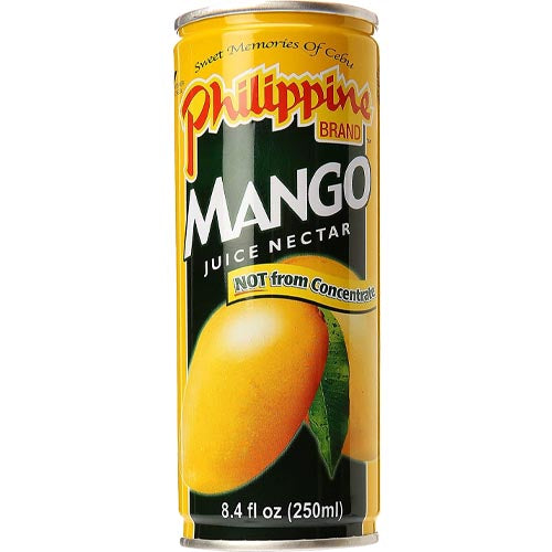 Philippine Brand: 250 ML Non - Concentrate Mango Juice Nectar - Exclusive Offer