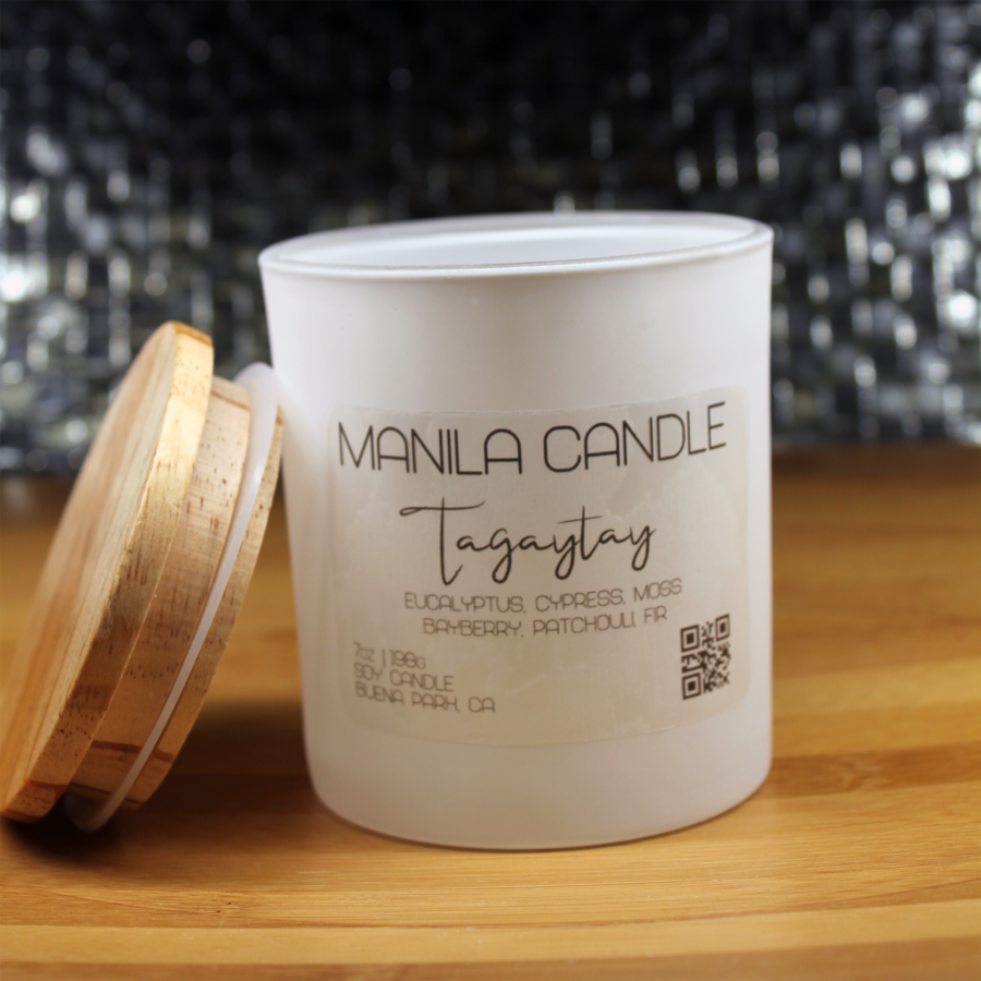 7 OZ Manila & Tagaytay Fresh Scented Soy Candle