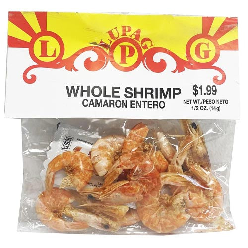Delicious Whole Shrimp by Lupag - 14 G, Great Deal for Seafood Lovers