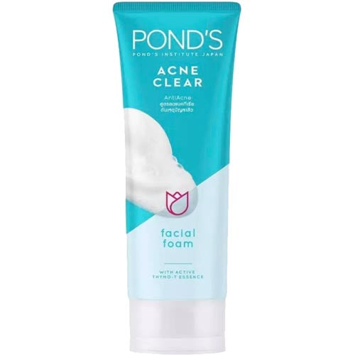 Pond's 100G Facial Foam: Anti - Acne with Active Thyno - T Essence