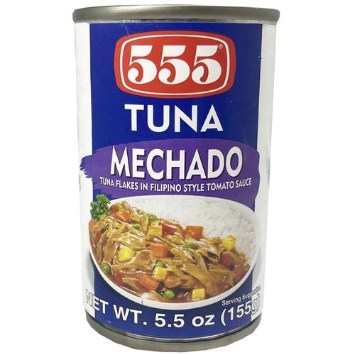 555 Tuna Flakes in Filipino Style Tomato Sauce - 155 G - Great Value Canned Tuna
