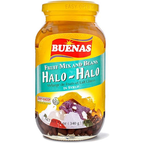 Delicious Buenas Fruit Mix and Beans Halo Halo in Syrup - 340 G Pack